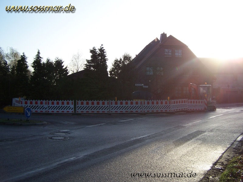 Wasserrohrbruch in Somar Mrz 2007          (aufgenommen am 10.03.2007)